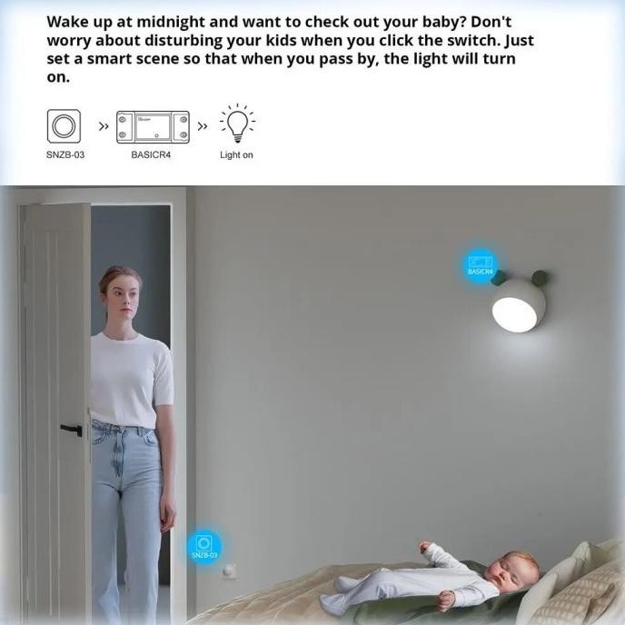 Terjangkau Sonoff Smart Switch Basic R4 Smart Breaker Wireless 10A Smart Home