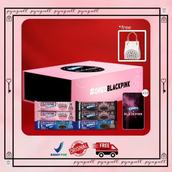 

Oreo x Blackpink Exclusive Box 2nd Edition [Limited Edition]