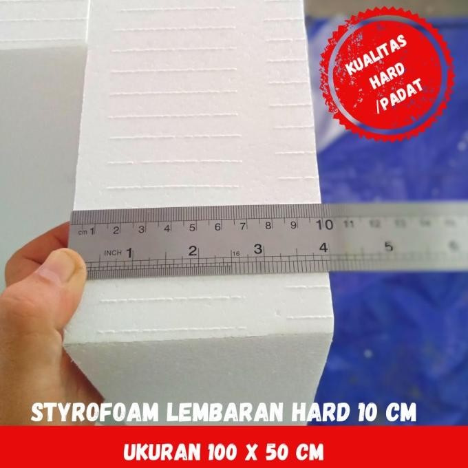 Styrofoam Lembaran Hard Tebal 10 Cm / Sterofoam Lembaran Hard 10 Cm Promo
