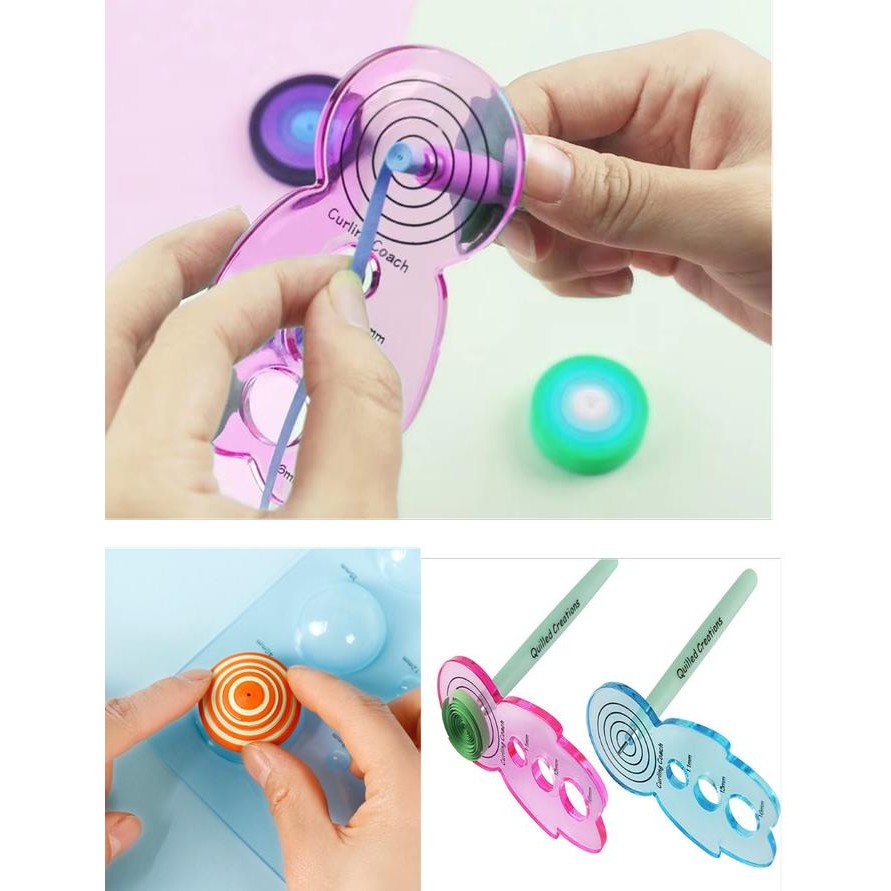 

10Pcs/Set Alat Kertas Paper Quilling Curling Pen, Tool Terbaru