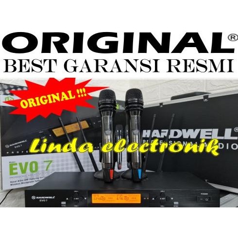 Produk Baru mic wireless hardwell evo 7 HARDWELL EVO 7 handheld original