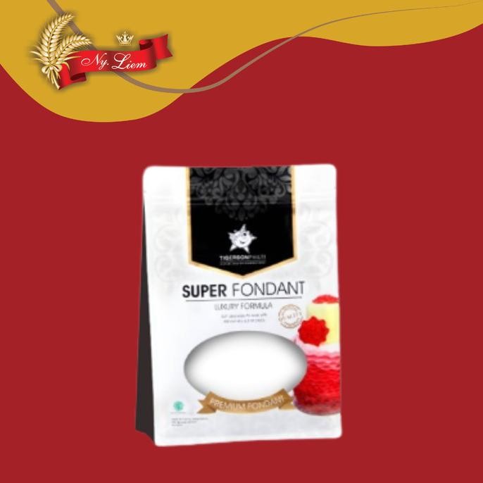

TERSEDIA TIGERSON Super Fondant / Plastic Icing - COTTON WHITE 1 kg