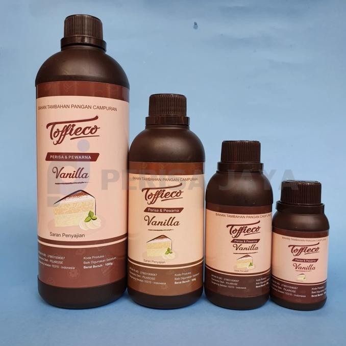 

TERSEDIA Toffieco Vanilla Pasta 500g - Tofieco Vanila