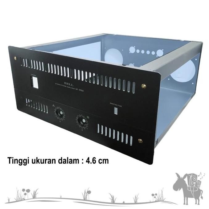 Box Power Amplifier Bell M550 Original