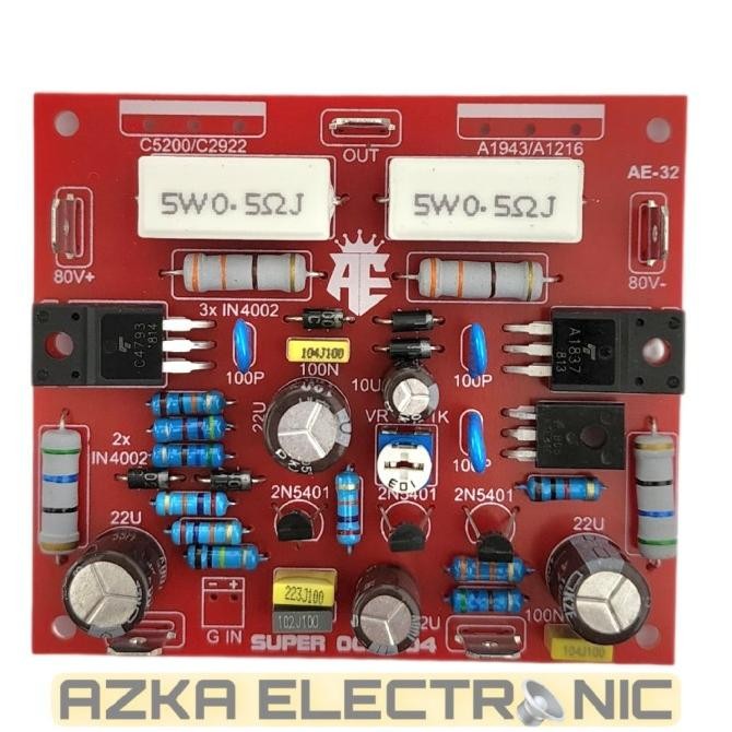 Kit Driver Power Amplifier Socl 504 Mono Original