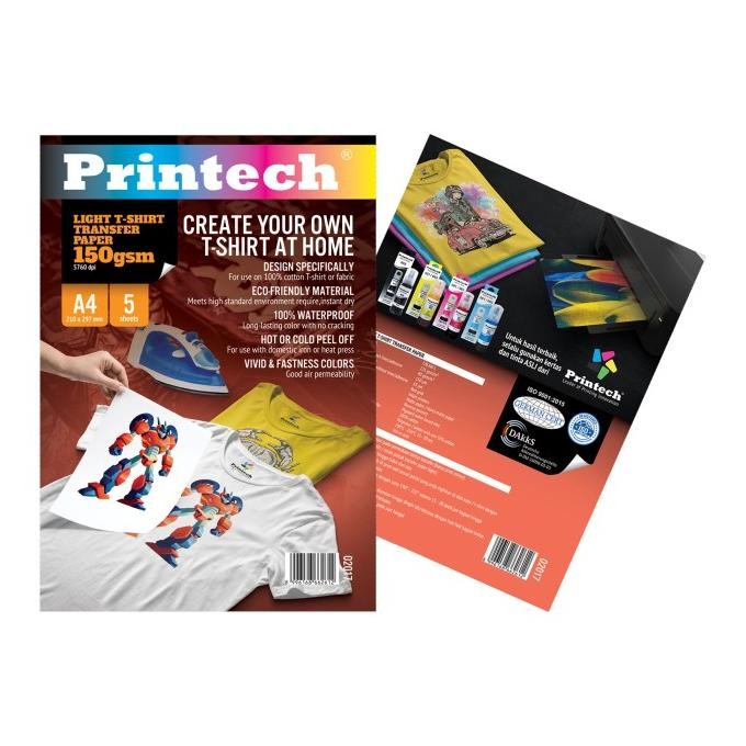 

Printech Light T-Shirt Transfer Paper A4 150 Gsm - 02017 Terlaris