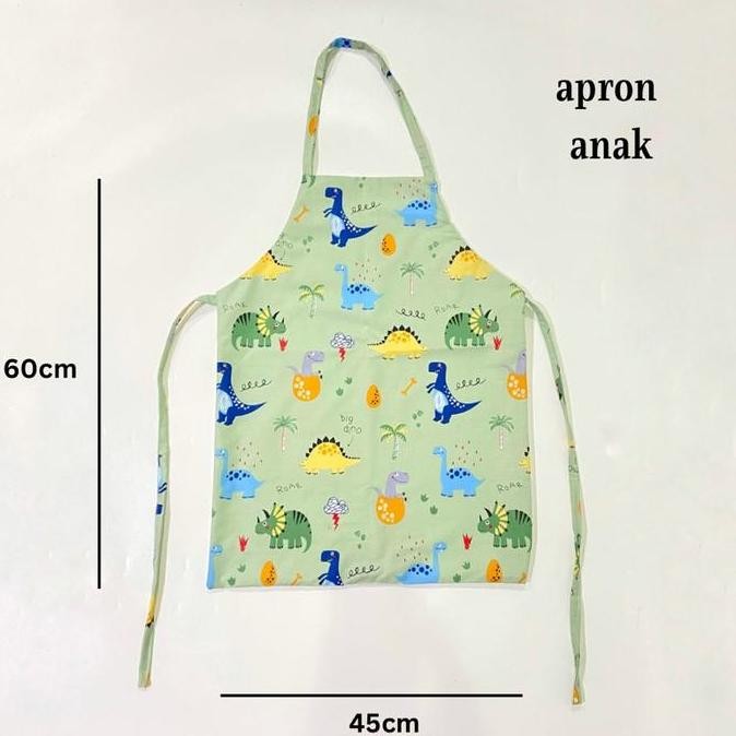 Apron Masak Anak / Apron Anak / Celemek Anak