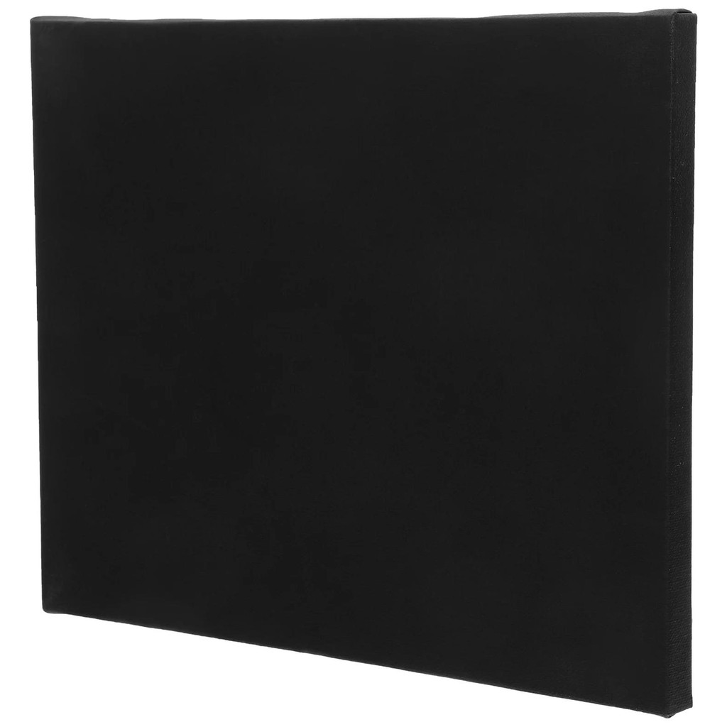 

Stretched Black Canvas Boards For Painting Blank Canvas Cotton Painting Board For Acrylic Oil And Watercolor Paint Projects