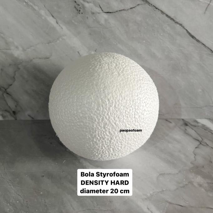 

Bola Gabus / Bola Styrofoam Bola Bulat Dekorasi Diameter 20 Cm Promo