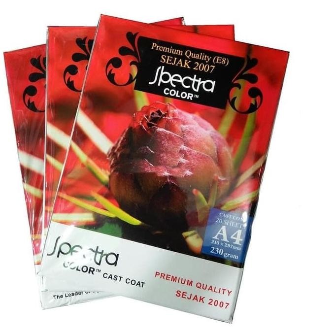 

Paper Foto / Kertas Foto Spectra 230 Gram Glossy Best Seller