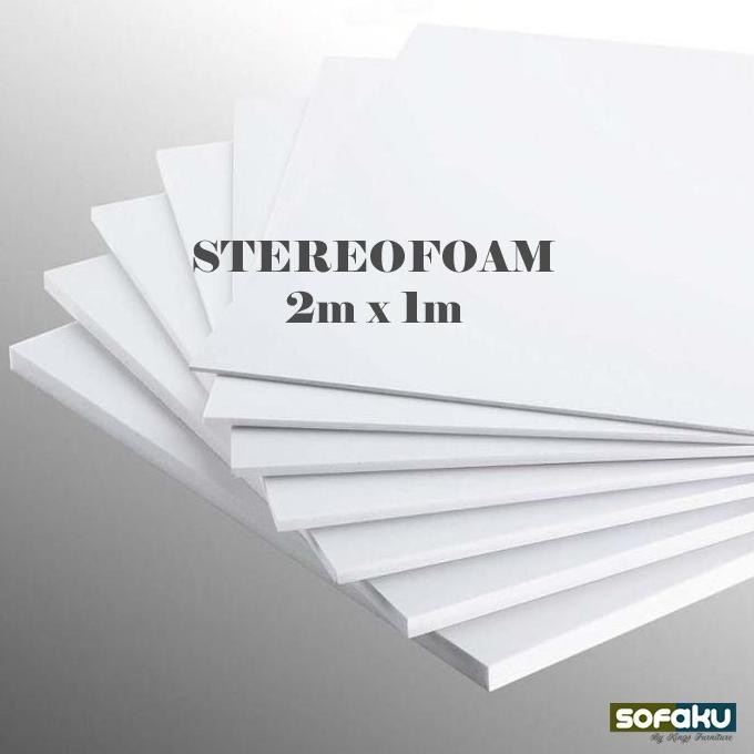 

Streofoam Styrofoam Gabus 2M X 1M Full Packing (Khusus Gojek) Promo