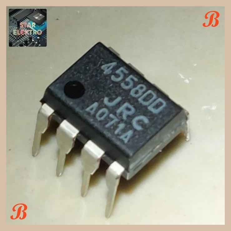 [SRE] 4558DD Dip-8 JRC NJM4558DD JRC4558DD 4558 DD IC Dual OpAmp Audio Japan