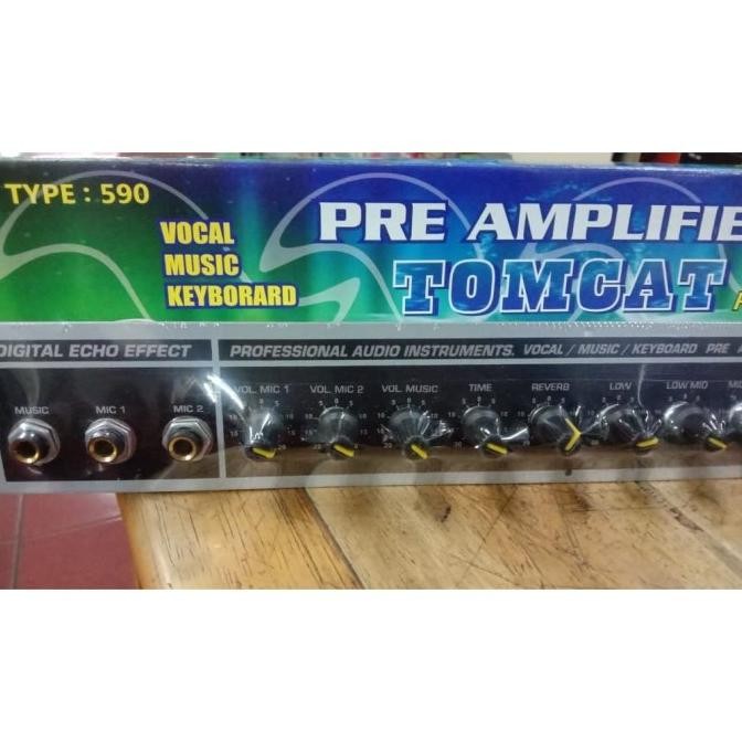 Kit Pre Amplifier Tone Kontrol Tomcat Type 590 Ranic Original