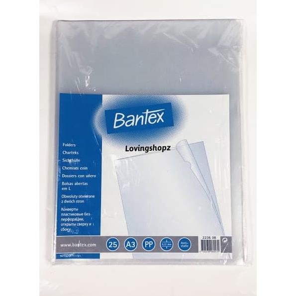 Map L Plastik A3 Bantex, Map L Plastik Bantex 2236 08, Map L A3 murah
