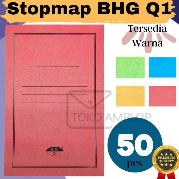 

Stopmap / Map Kertas Folio / F4 Murah Per Pack isi 50 pcs murah