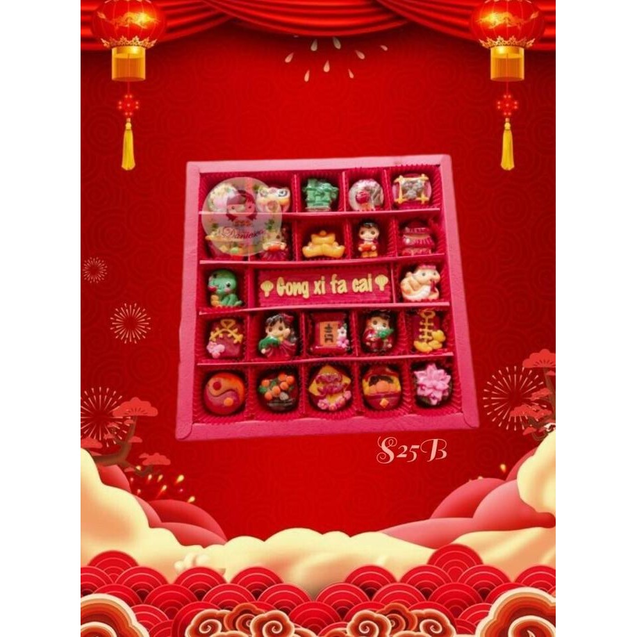 

Grosir S25B Coklat Ucapan Sekat 25 Imlek Hampers Cny Gift ( Ds Bgr ) Chocolate