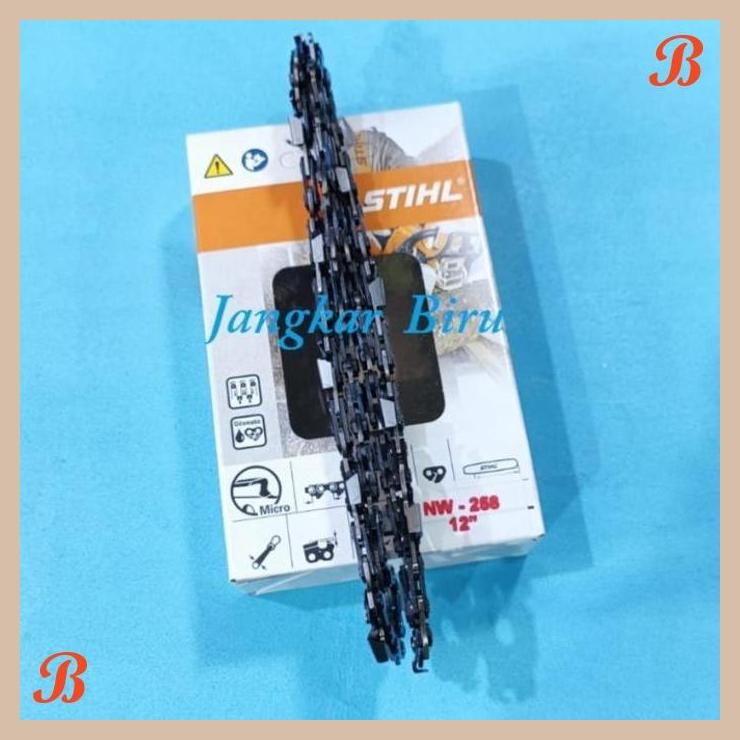 [JRB] RANTAI SENSO CHAIN SAW UNTUK TOP HANDLE NW-258 NW 258 12" STLHL ORIGINAL