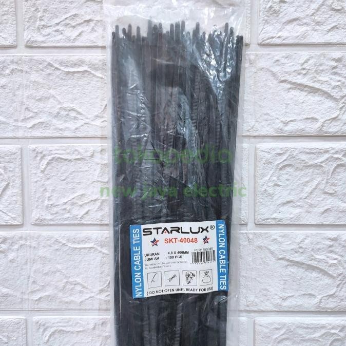 

Kabel Ties - Cable Ties 40cm 4,8x400mm Tali Selot / Insulock 40cm murah