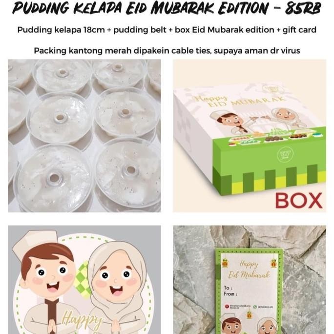 

Murah Pudding Kelapa Mini Hampers Lebaran / Paket Idul Fitri