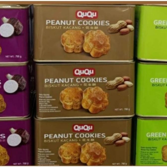 

Grosir Ququ Peanut Cookies 700 Gram Kaleng