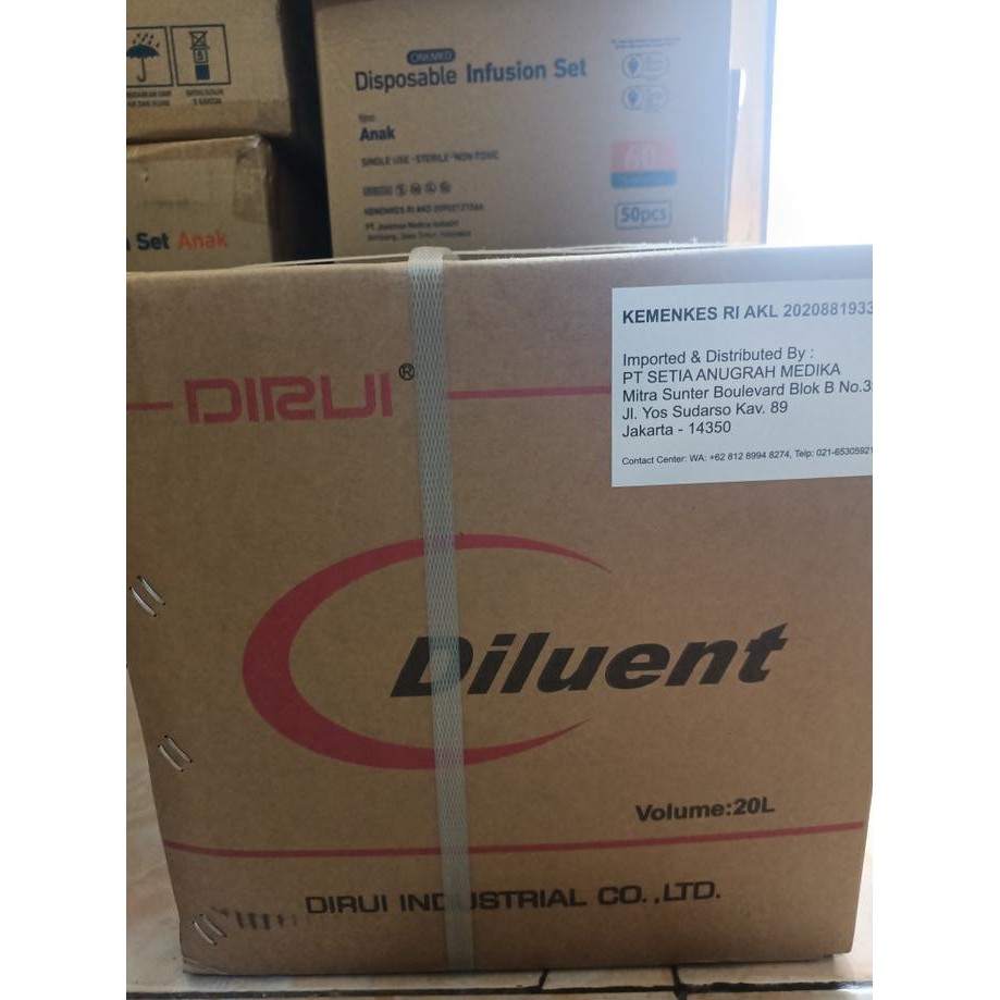 Reagen Diluent Hematologi Dirui BCC 3600