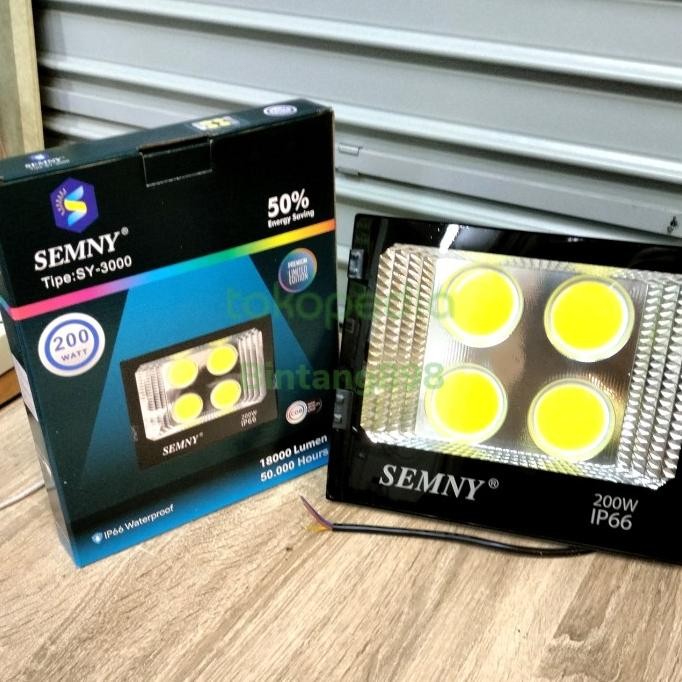 Murah Lampu Led Sorot Cob 200 Watt / Sorot Led Cob Sinar Putih