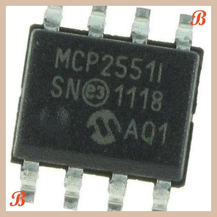 [SRE] MCP2551-I/SN MCP2551 MCP2551I Transceiver 1Mbps CAN IC SMD Sop-8
