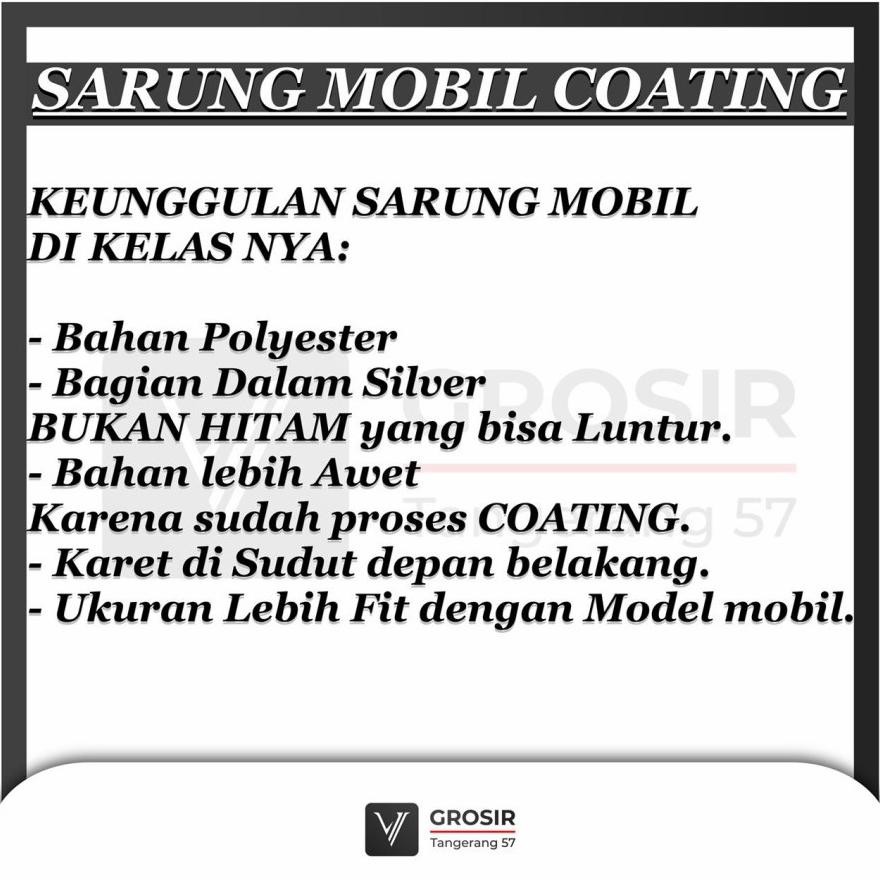 Sarung Mobil Suzuki Escudo Xl7 2003-2007 Coating Body Cover Escudo Xl7