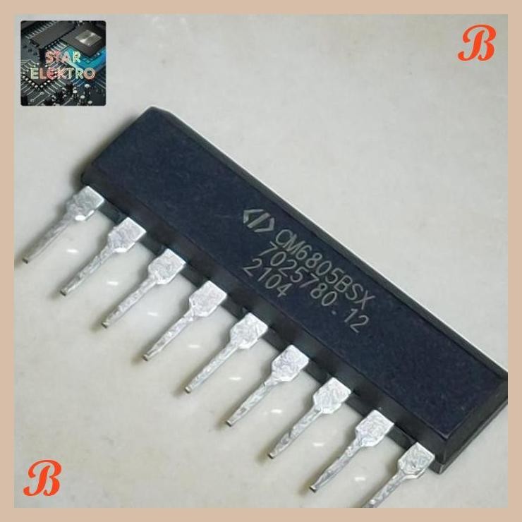 [SRE] CM6805BSX Sip-9 CM6805 IC Sisir CM 6805 CMOS 8-Bit Micro Controller
