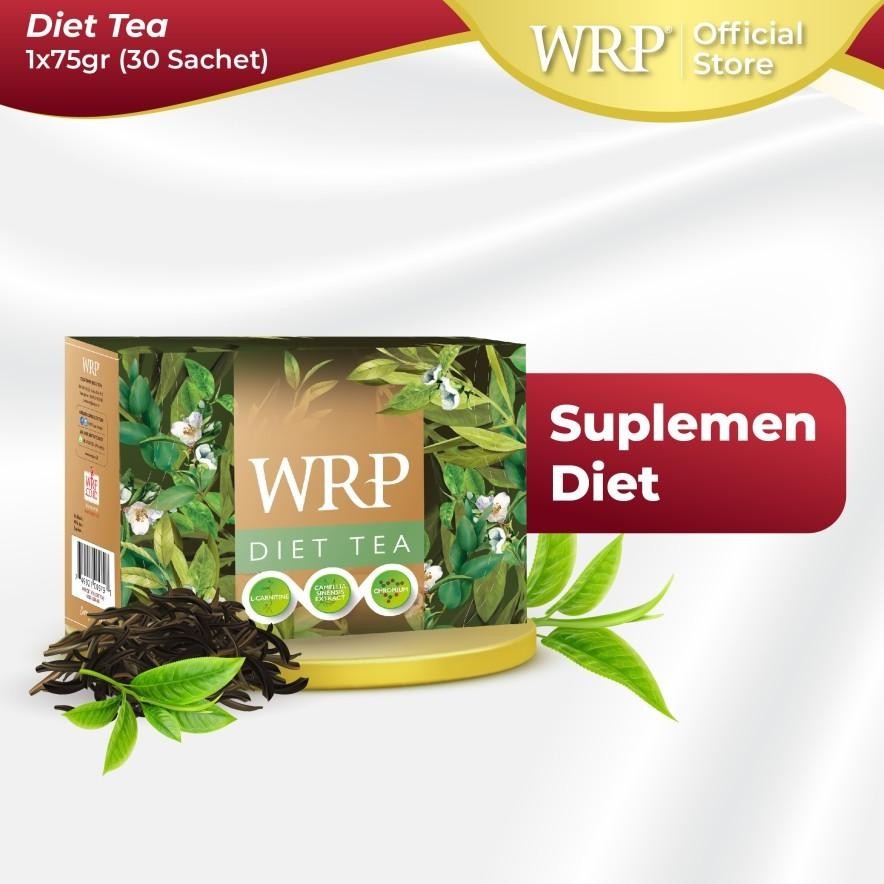 

WRP Green Tea 30 Sachet - Teh Diet WRP Sugar Free Bebas Gula Aman BPOM