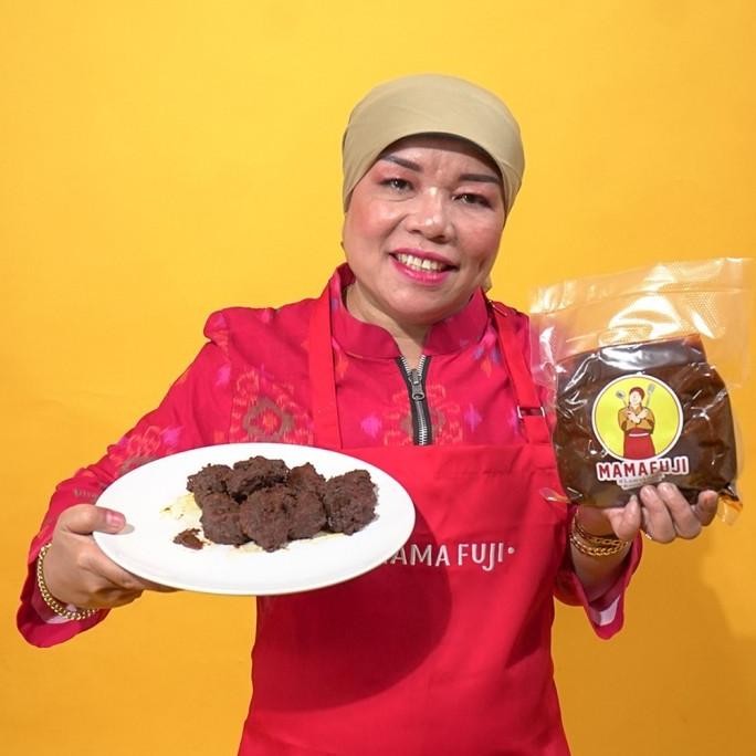 

Grosir Mamafuji - Rendang Padang Asli 700Gr (Ukuran Besar)