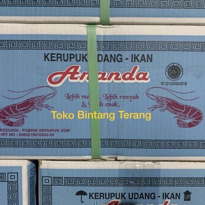 

Promo Kerupuk/Krupuk Udang Ikan Ananda Gondang Besar 1 Dus/Karton/Bal 6 Kg