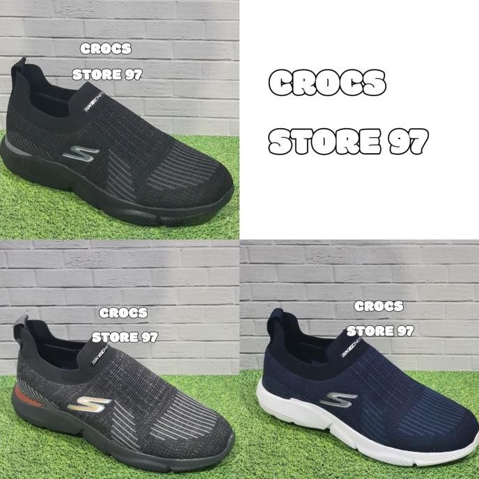 sketchers pria/skechers slipon/skechers matera graftel men