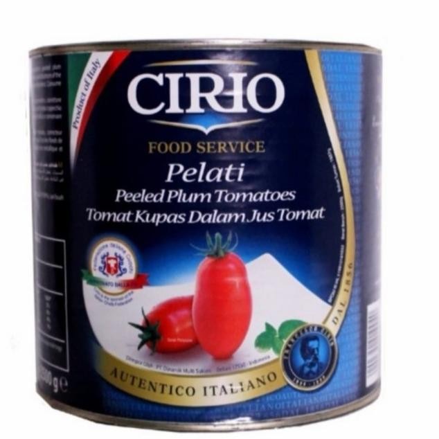 

Grosir Cirio Pelati Peeled Plum Tomatoes 2.5 Kg
