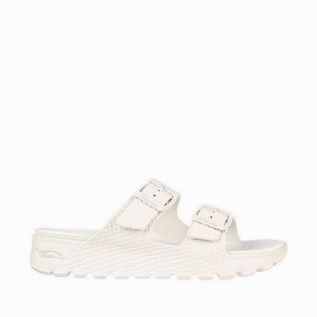 Skechers sandal wanita Arch Fit Footsteps Women's Sandal - White Ori
