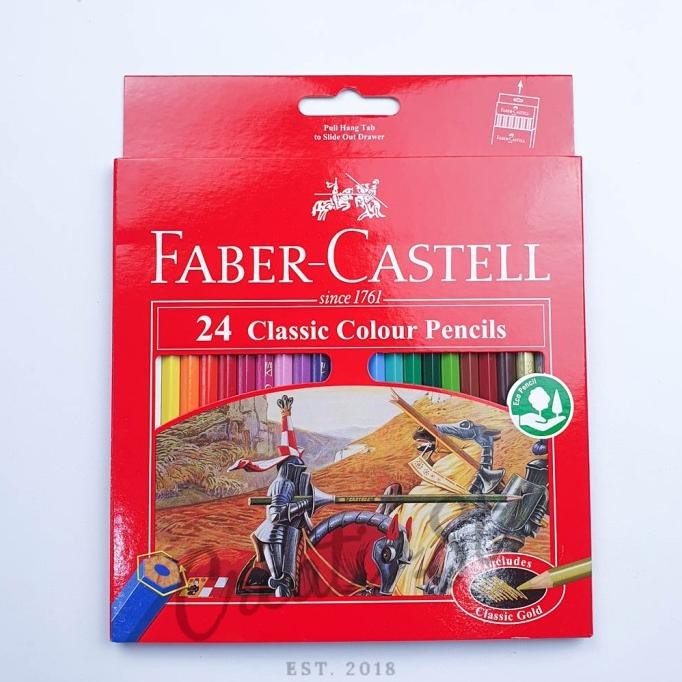 

Terbaru Pensil 24 Warna Faber Castell Classic Colours Panjang