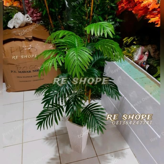 Produk Baru PALM import pohon palem bunga hias plastik/pohon plastik/artificial