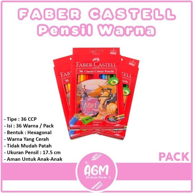 

Terbaru Faber Castell Classic Colour Pencils/ Pensil Warna 36