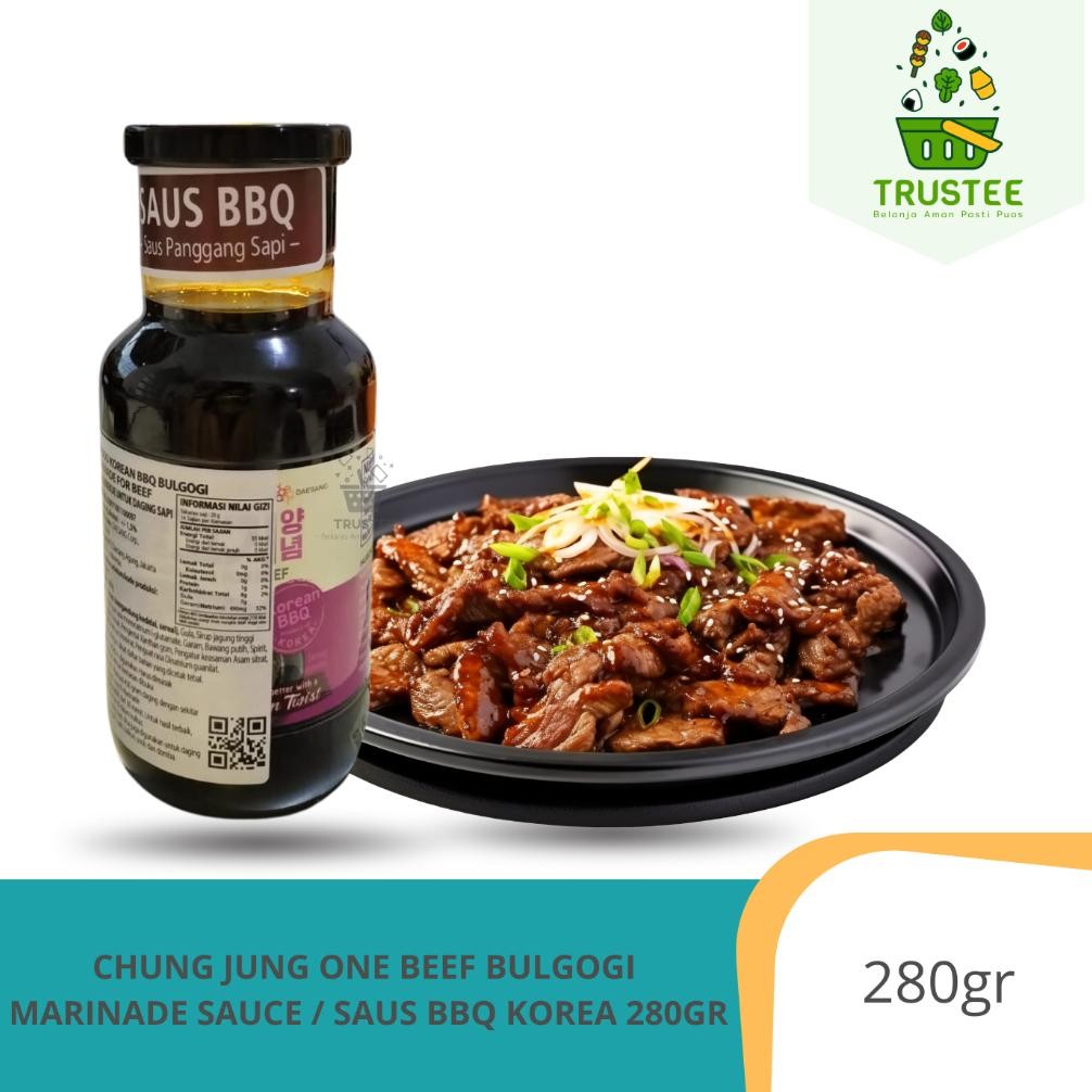 

Rwe-45 Chung Jung One Beef Bulgogi Marinade Sauce / Saus Bbq Korea 280Gr