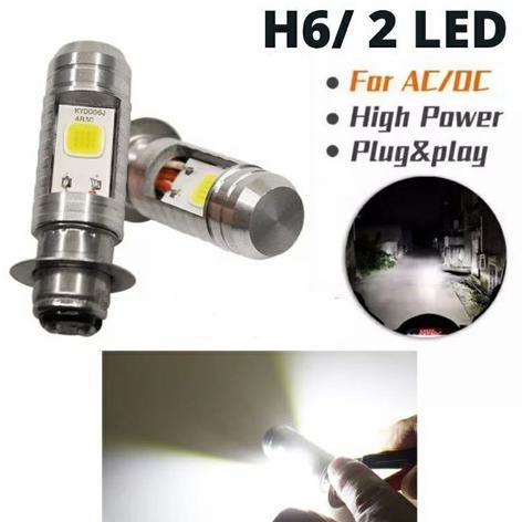 er-79 wwr-76 Lampu Depan Led Bebek H6 2 Sisi AC DC Termurah Sale