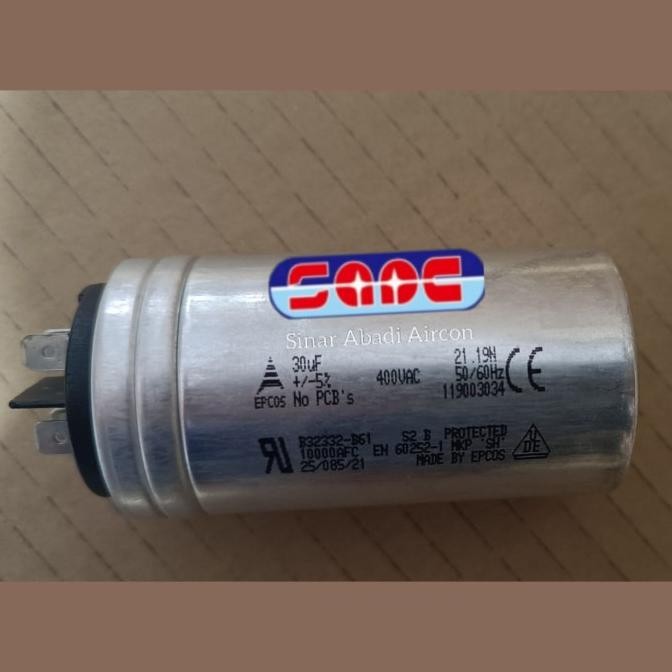 KAPASITOR AC PANASONIC 30 UF