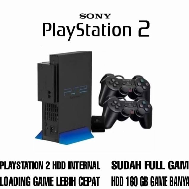 PLAYSTATION 2 SONY PS2 HDD INTERNAL 160GB STOK TERBATAS