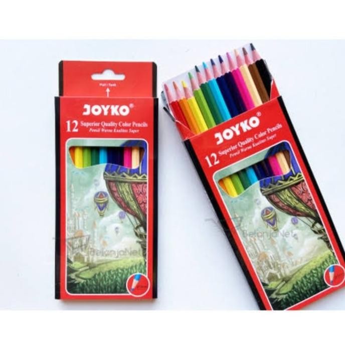 

Terbaru Pensil Warna Joyko Cp-100 12 W