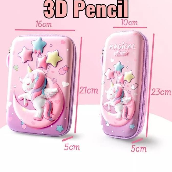 

Terbaru Kotak Pensil Sekolah Anak 3D Motif Timbul Animal Lucu Import Tempat