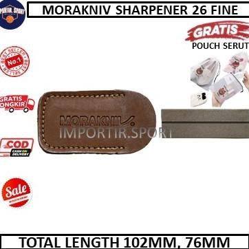 ready batu asahan pengasah pisau - morakniv diamond sharpener 26 fine - like