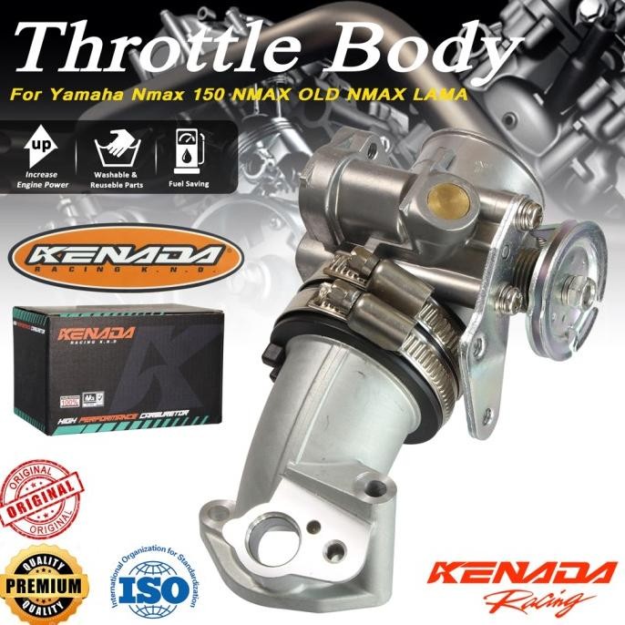 KENADA RACING Throttle Body  ( TB ) Yamaha Nmax 150 NMAX OLD NMAX LAMA Berkualitas
