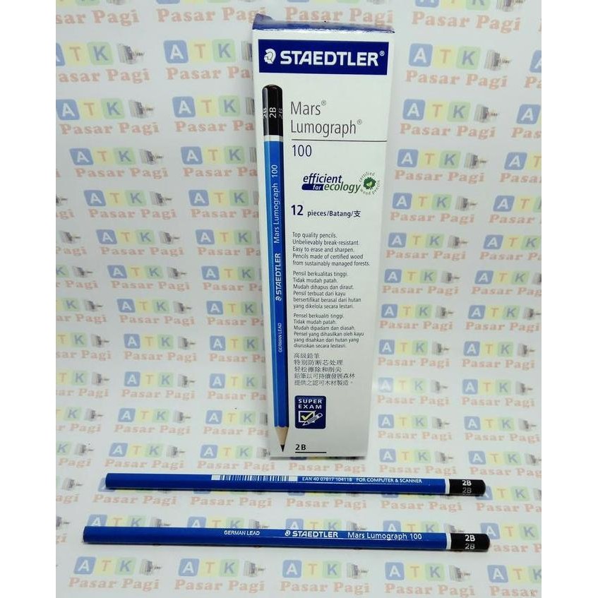 

Terbaru pensil staedtler asli 2B dan murah