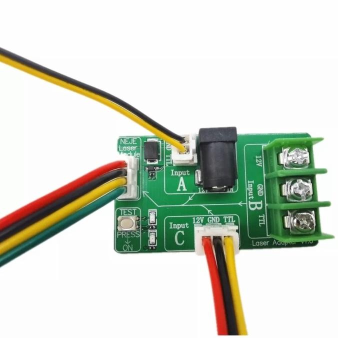 Board Adapter 2-3-4 Pin Neje 20W 30W 40W 80W for Laser Engraver CNC