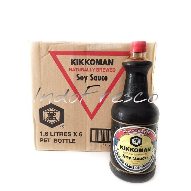 

Kikkoman Soy Sauce Shoyu / Kecap Jepang- 1.6 L KS