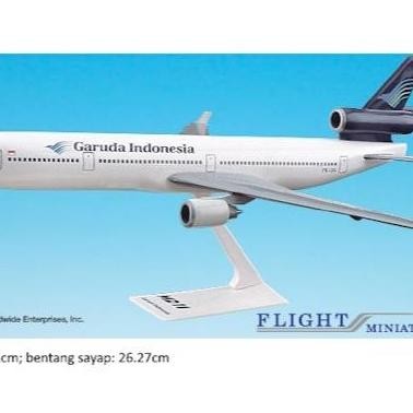 TERSEDIA Flight Miniatures 1/200 Garuda Indonesia MD-11 PK-GIG